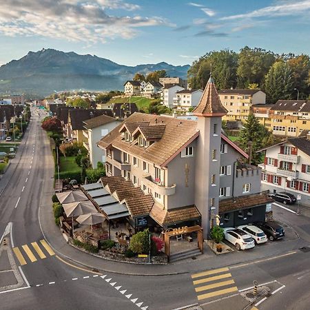 Ferus Hotel Rothenburg Bagian luar foto